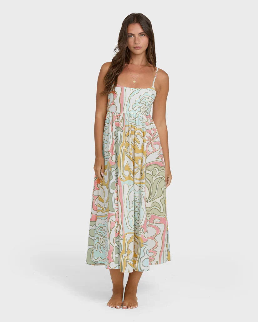 billabong dresses Billabong Island Life Midi Dress S / Clearwater