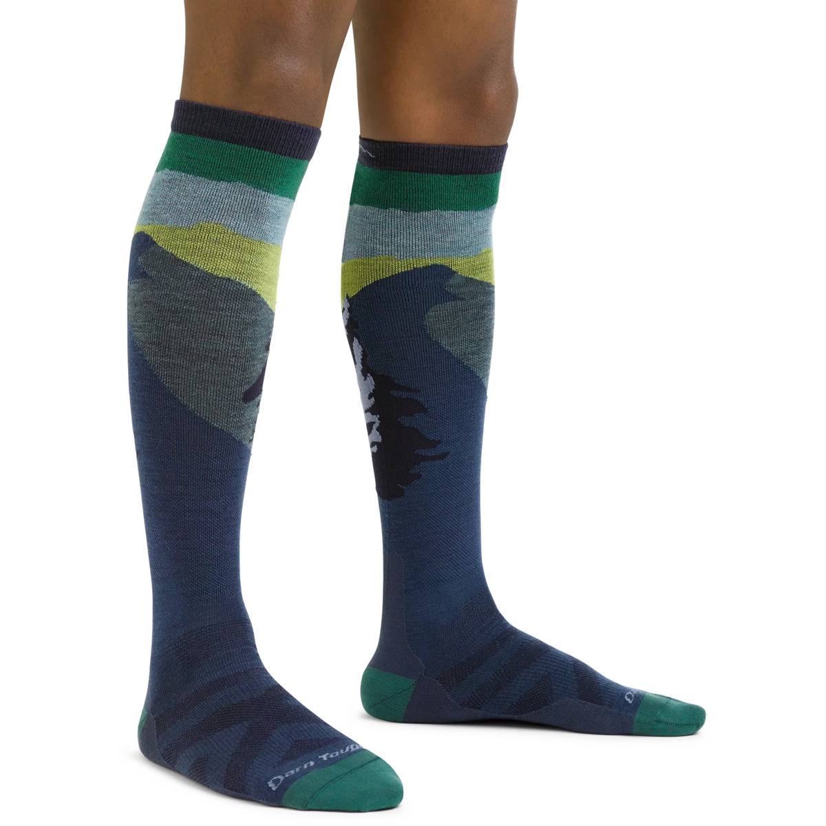 Darn Tough Solstice Over The Calf Lightweight Socks 8014 Men s Arlberg Ski Surf