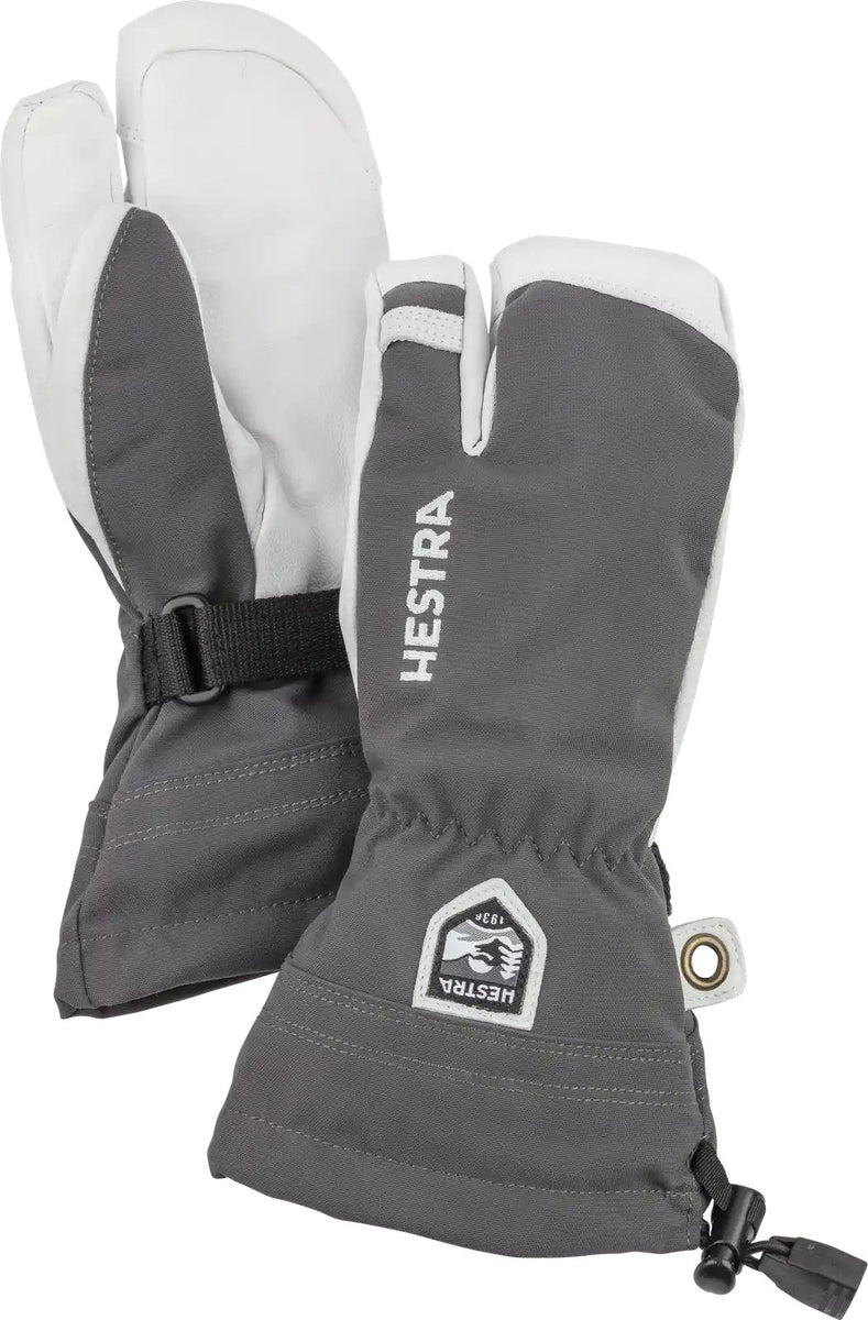 Guantes Nieve Hestra Army Leather Heli Ski Mitt (30561) Red Ab