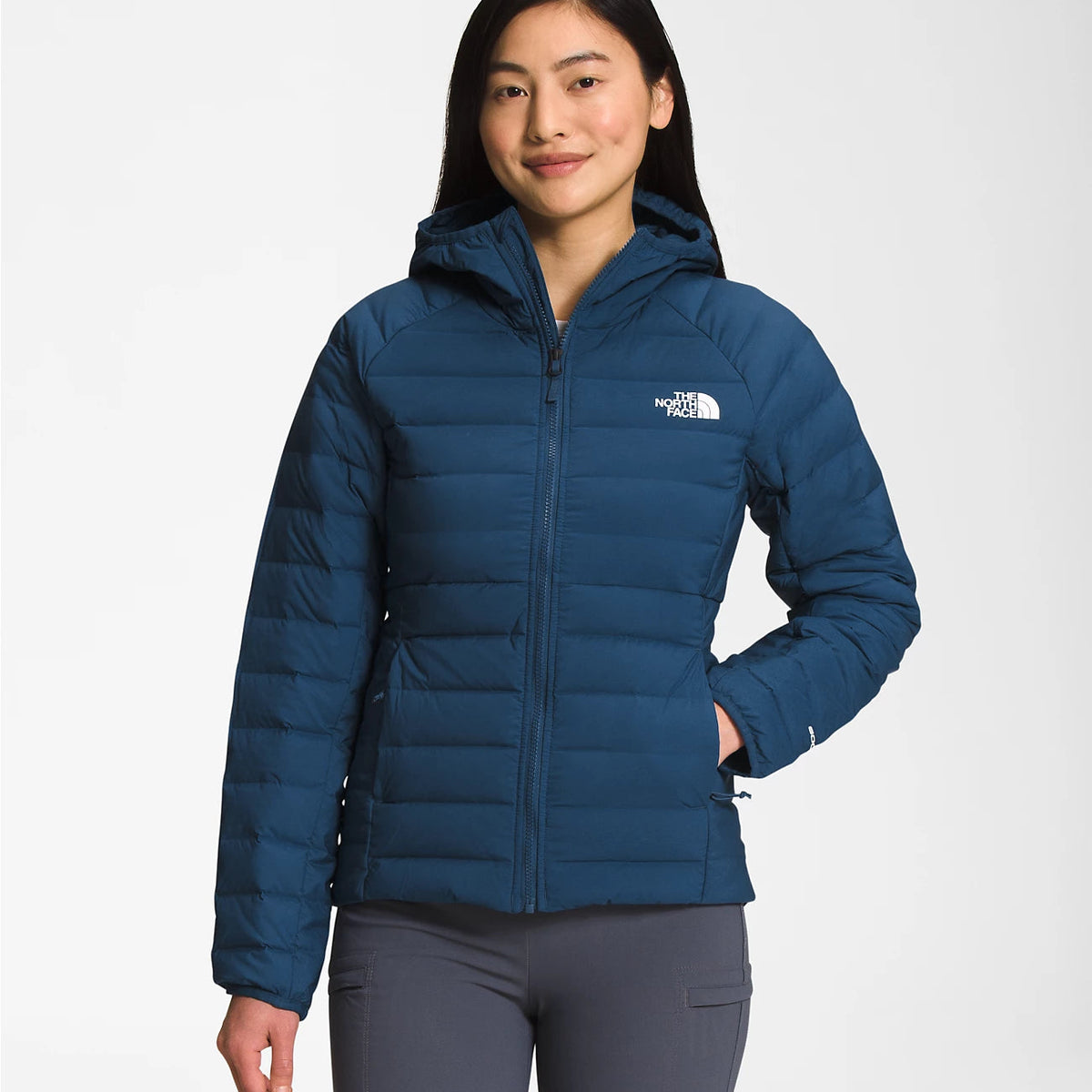 The North Face Belleview Stretch Down Hoodie Jacket Women's