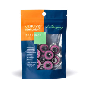 Loaded Jehu V2 8-Pack Longboard Wheel Bearings - 2025