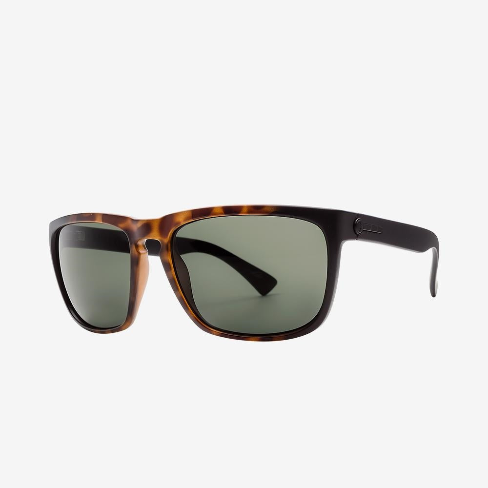 Electric Knoxville Sport Sunglasses Matte Black / Green Polarized Pro