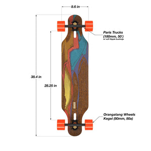 Loaded Icarus Flex 2 Complete Longboard - 2026