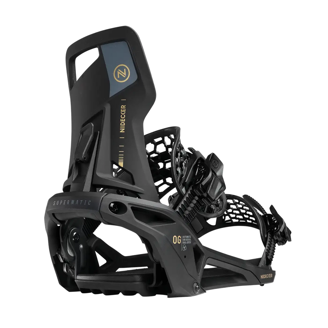 Nidecker OG Supermatic Snowboard Bindings - Men's - 2026 - Park 2 Peak