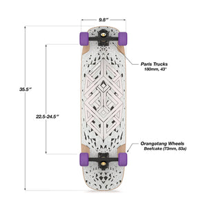 Loaded SnubNose Tesseract II Complete Longboard - 2026