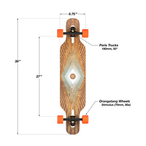 Loaded Tan Tien Flex 1 Complete Longboard - 2026