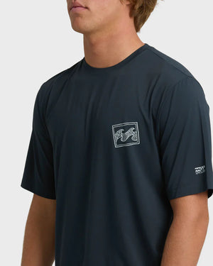 Billabong Crayon Wave Short Sleeve Surf Shirt - Men's