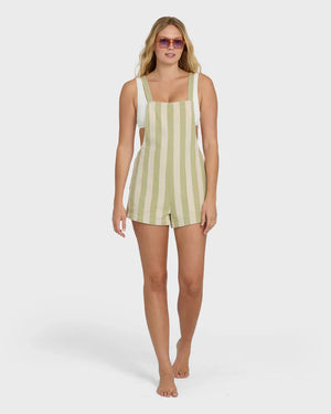 Billabong Beach Crush Yarn-Dyed Overalls - Women's