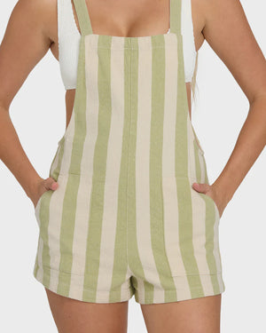 Billabong Beach Crush Yarn-Dyed Overalls - Women's