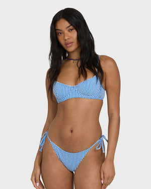 Billabong Mini Wave Check Helena Underwire Bikini Top - Women's