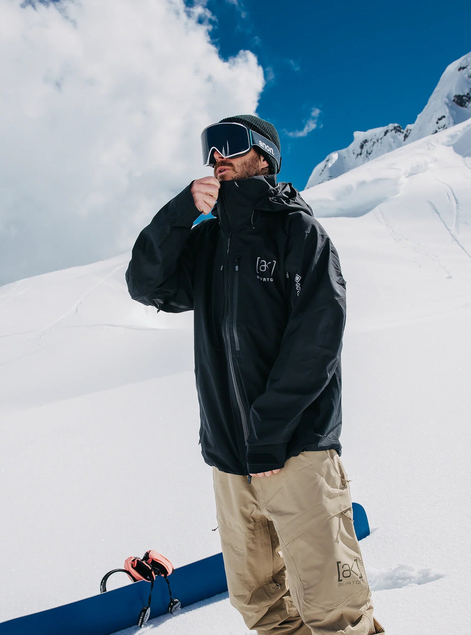 Burton AK Swash Gore Tex Snowboard Jacket Men s Arlberg Ski Surf
