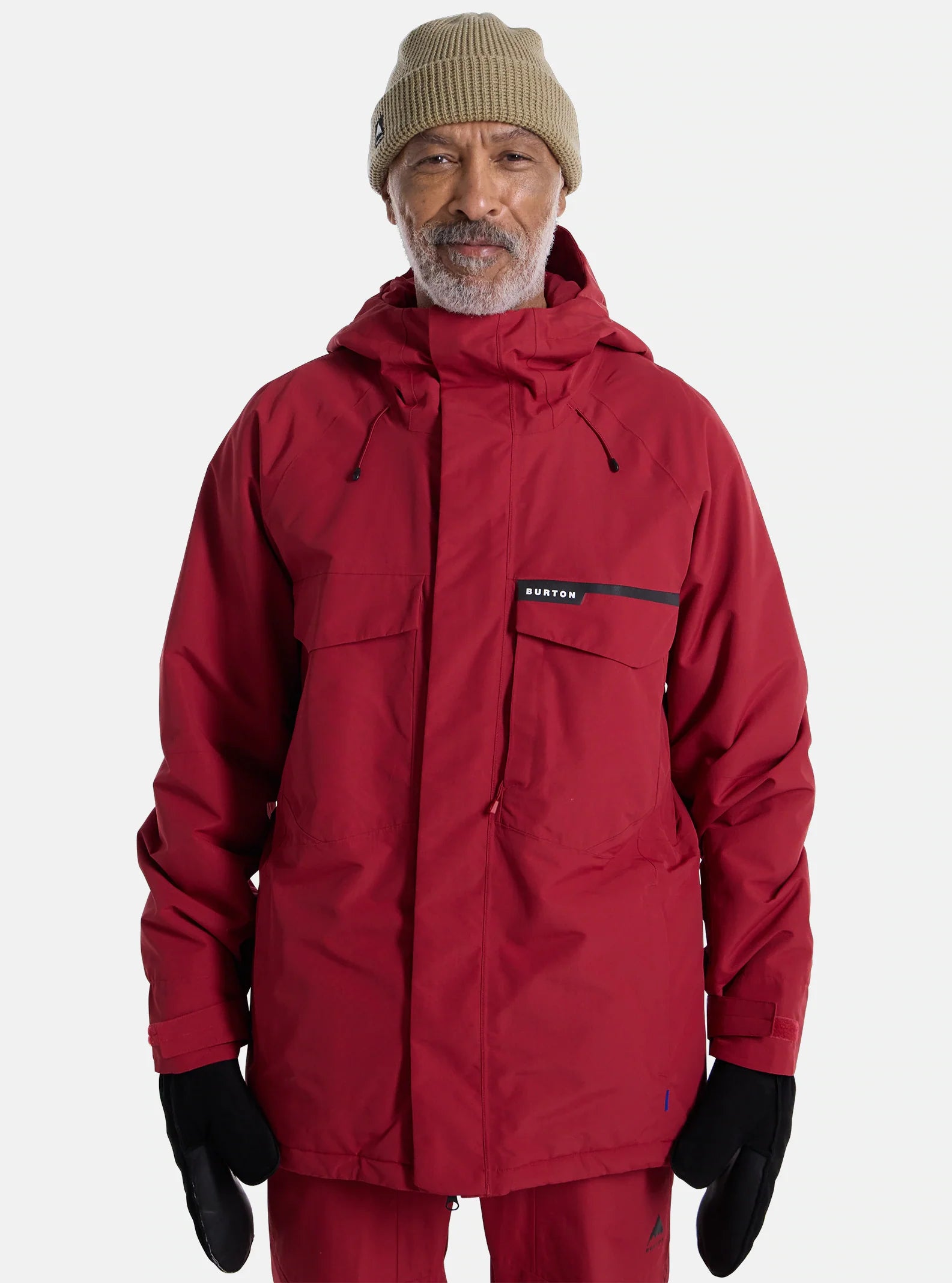 Mens red snowboard jacket shop