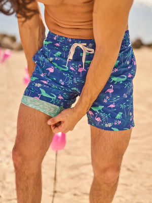 Chubbies The Swamp & Circumstances 5.5" Swimsuit - Men's