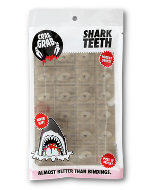 Crab Grab Shark Teeth Stomp Pad for Snowboarding