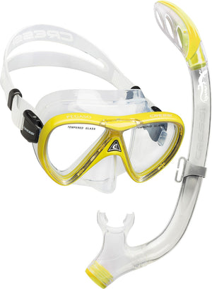 Cressi Pegaso & Iguana Swim Mask Combo - Youth - 2025