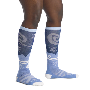 Darn Tough Swirlwind Lightweight Ski Socks 8054 - Women's