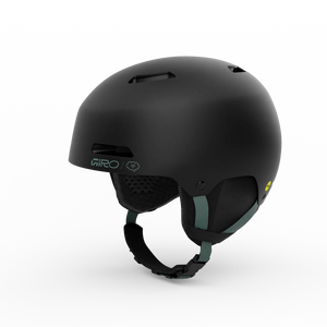 giro ledge mips matte black snowboard helmet Giro Ledge MIPS Snow Helmet - Adult