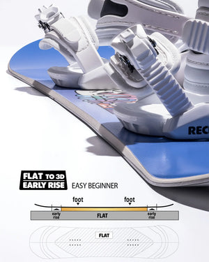 Gnu Recess Snowboard Package - 2027 - Youth