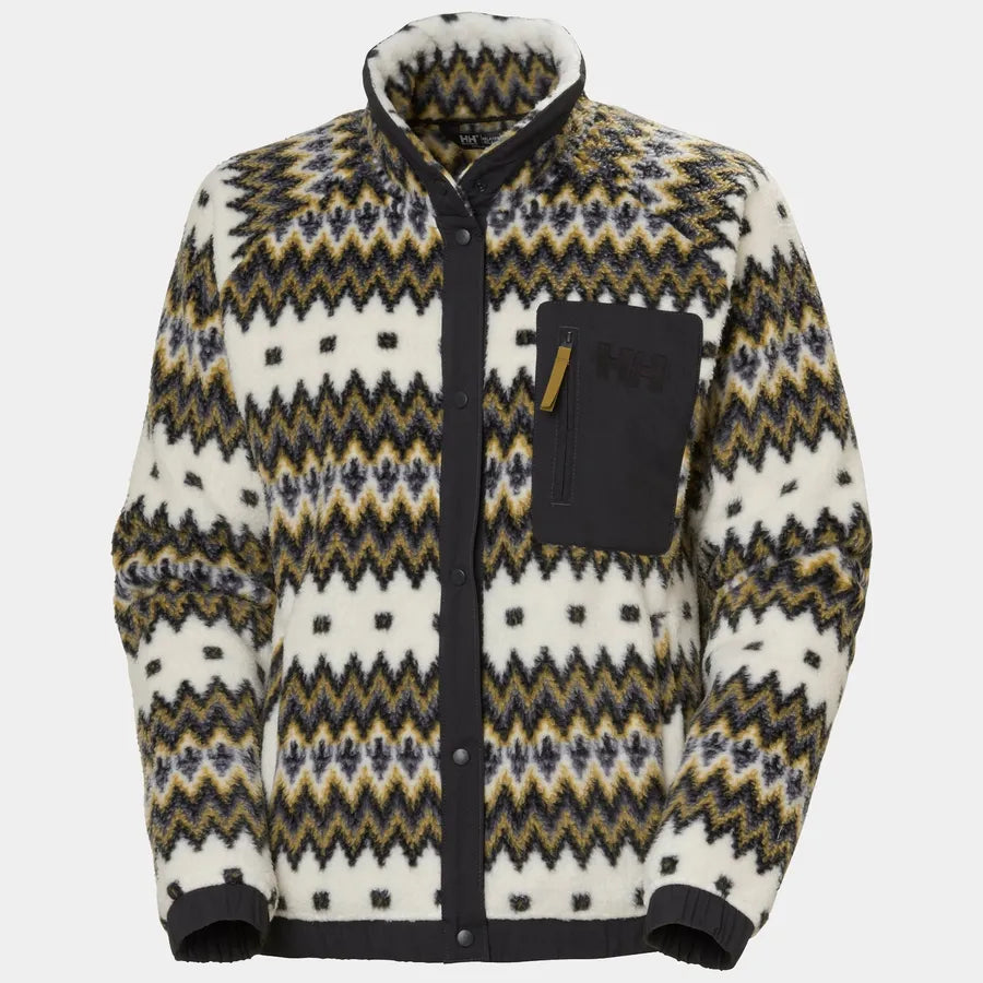 Helly Hansen Imperial Printed Pile Snap Fleece Jacket - Women's Helly Hansen Imperial Printed Pile Snap Fleece Jacket - Women's