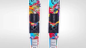 HO Hot Shot Trainers Junior Water Skis w/Bar + Rope - 2026