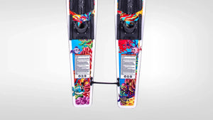 HO Hot Shot Trainers Junior Water Skis w/Bar + Rope - 2026