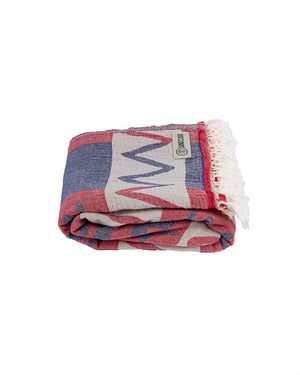 Sand Cloud Honor Plaid Beach Towel - 2026