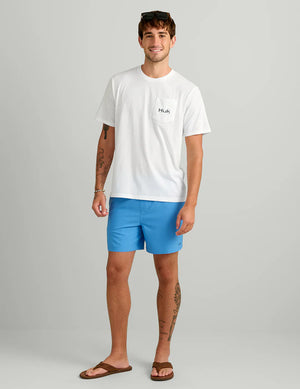 Huk KC Plaque Pocket Tee Shirt - Men's