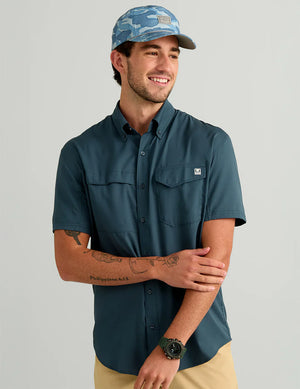 Huk Tide Point Button Down Shirt - Men's
