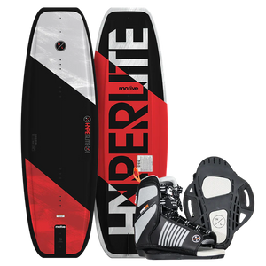 Hyperlite Motive Wakeboard w/Remix Bindings - 2026 - Boys