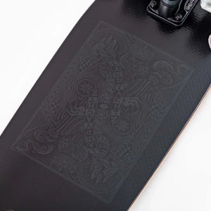 Landyachtz Dinghy Coffin Stealth Card Complete Longboard - 2026