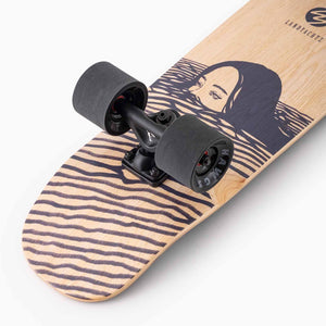 Landyachtz Dinghy Classic Fender Midnight Drip Complete Longboard - 2026
