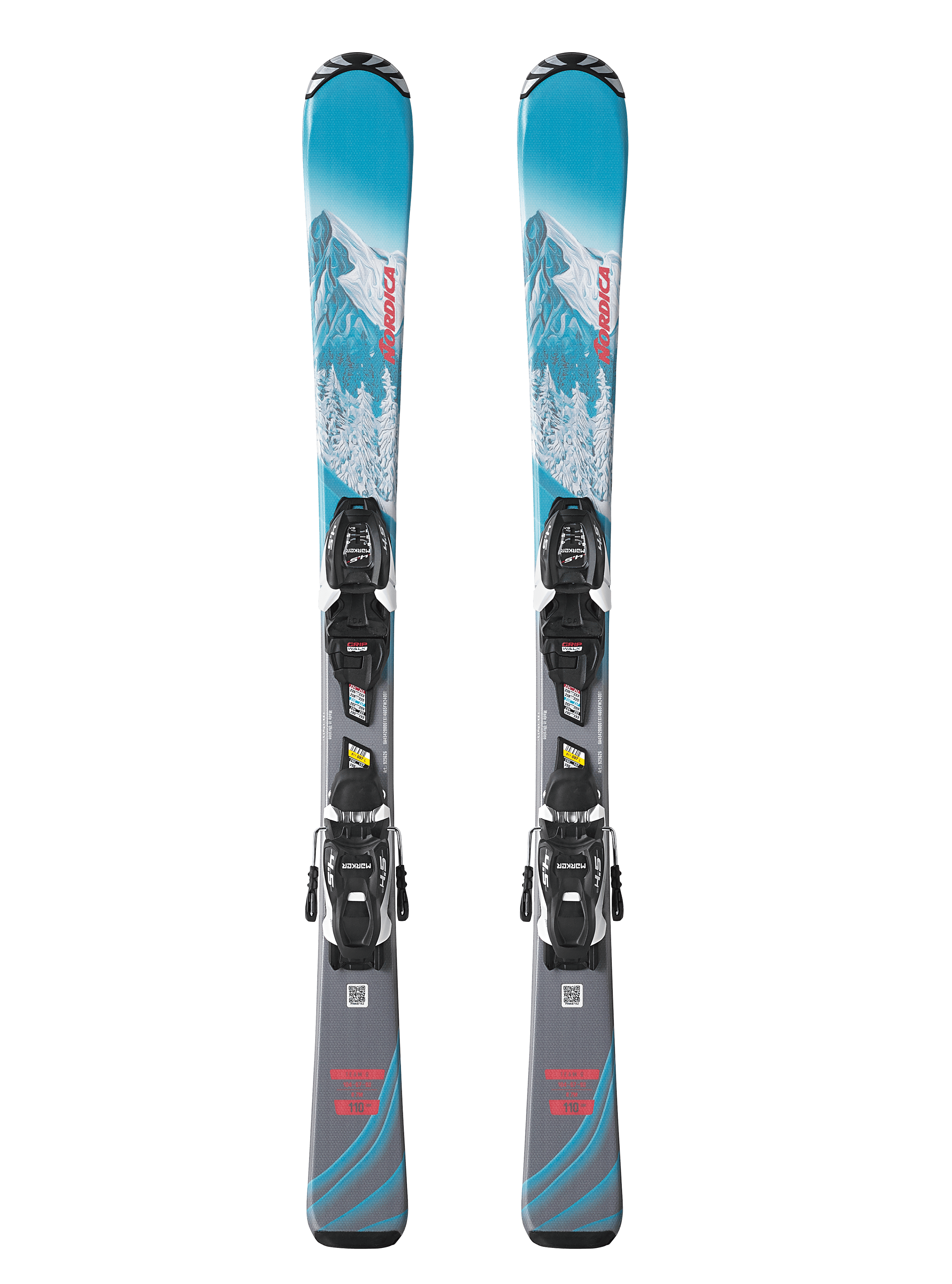 Nordica Team AM Skis + Bindings - 2026 - Girls – Arlberg Ski & Surf