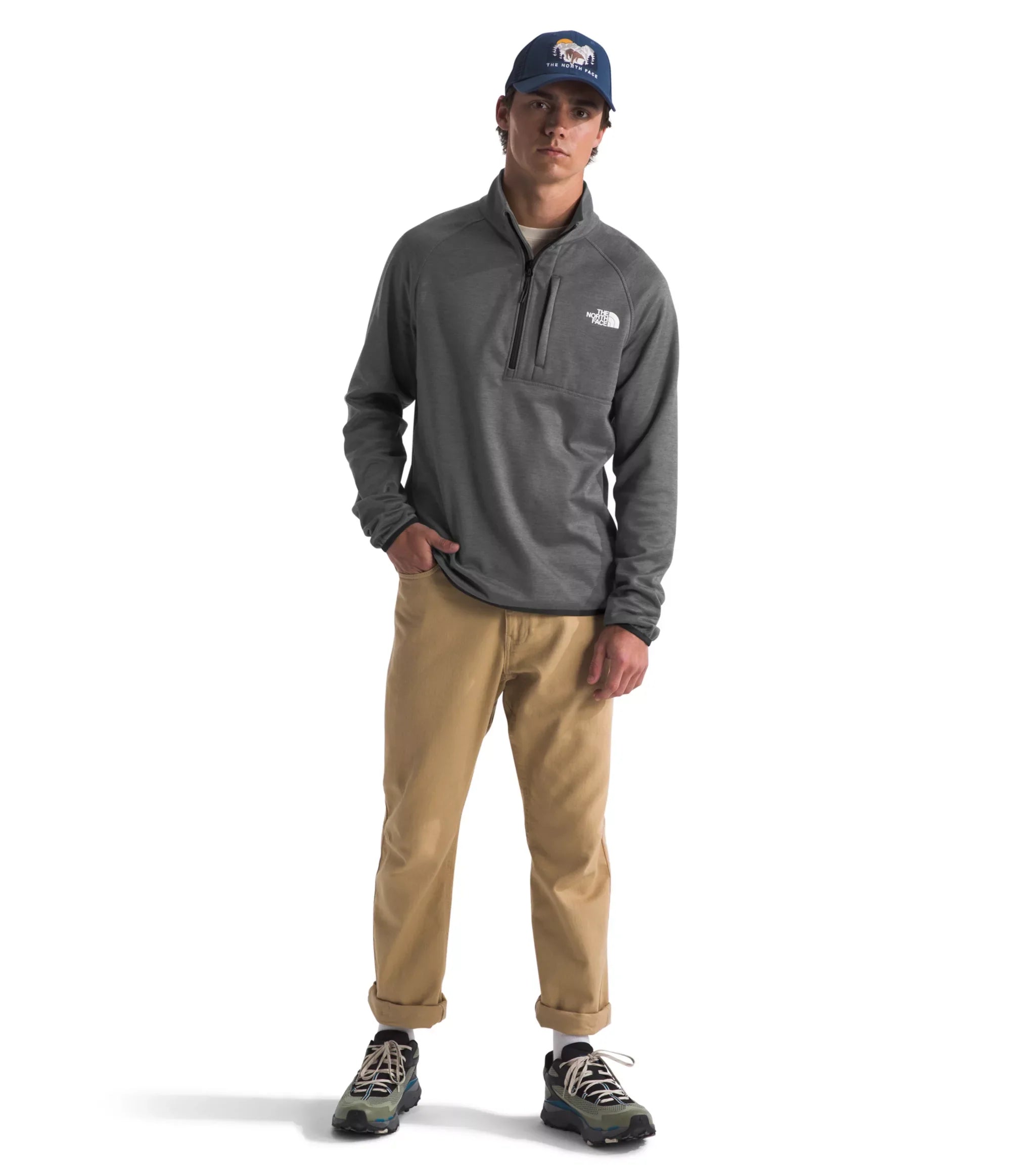 The North Face Canyonlands 1/2 Zip - Men's – Arlberg Ski & Surf The North Face Canyonlands 1/2 Zip - Men's – Arlberg Ski & Surf