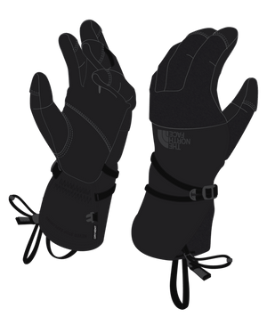 The North Face Montana Leather Waterproof Gloves - 2026 - Men's
