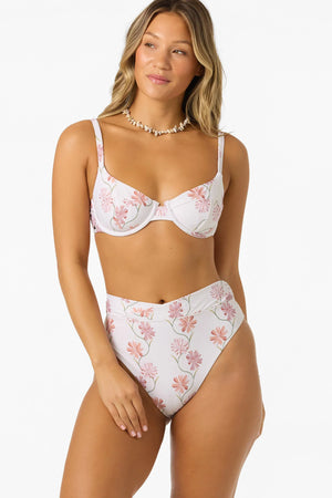 O'Neill Ivy Floral Seashell Bikini Top - Women's