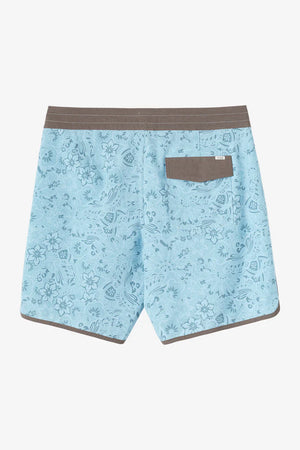 O'Neill O'Riginals Print Scallop 19" Boardshorts - Men's