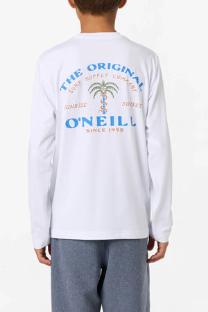 O'Neill Boys' Surf Supply Long Sleeve Sun Shirt - Youth