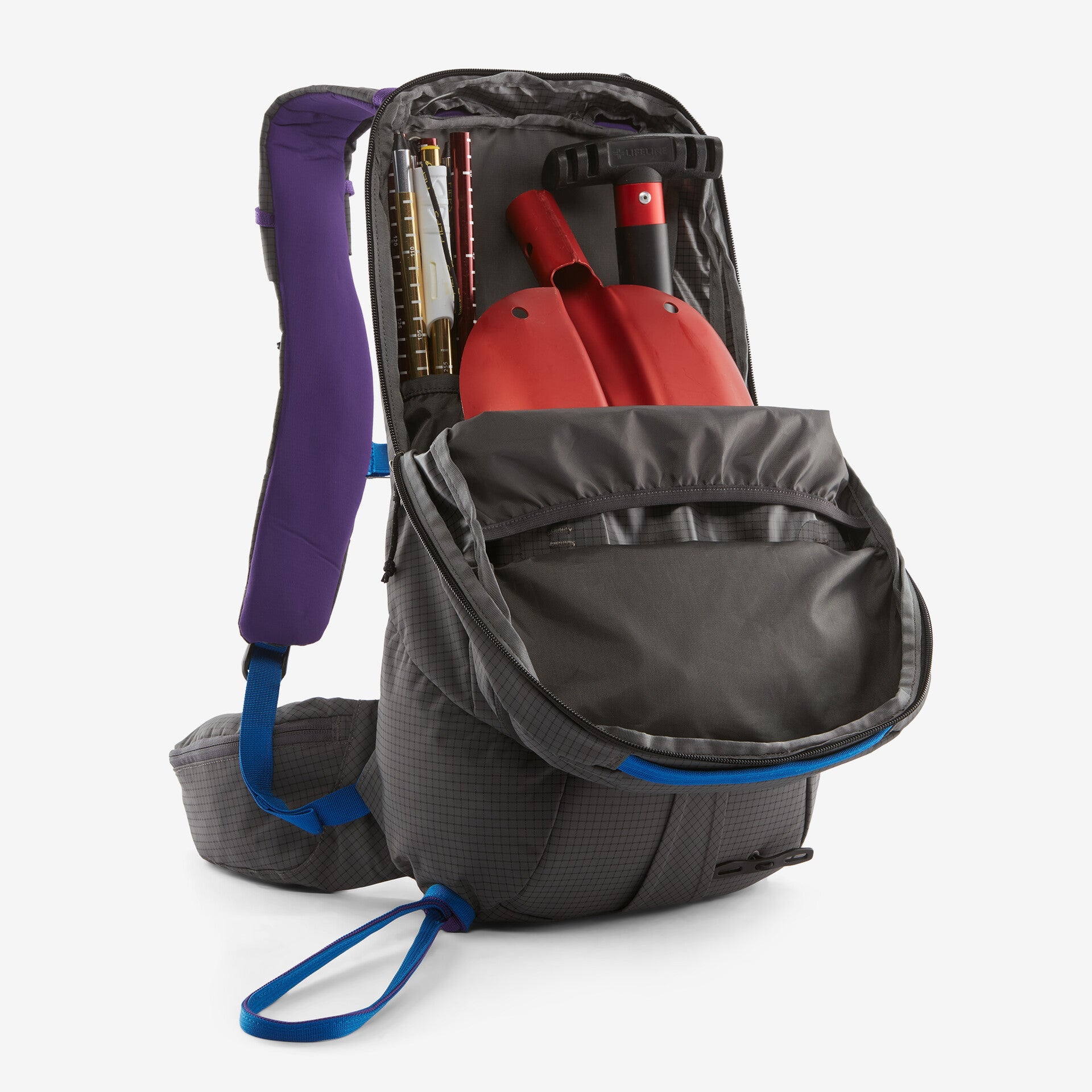 patagonia snowboarding backpack Patagonia SnowDrifter 20L Pack Forge Grey, L