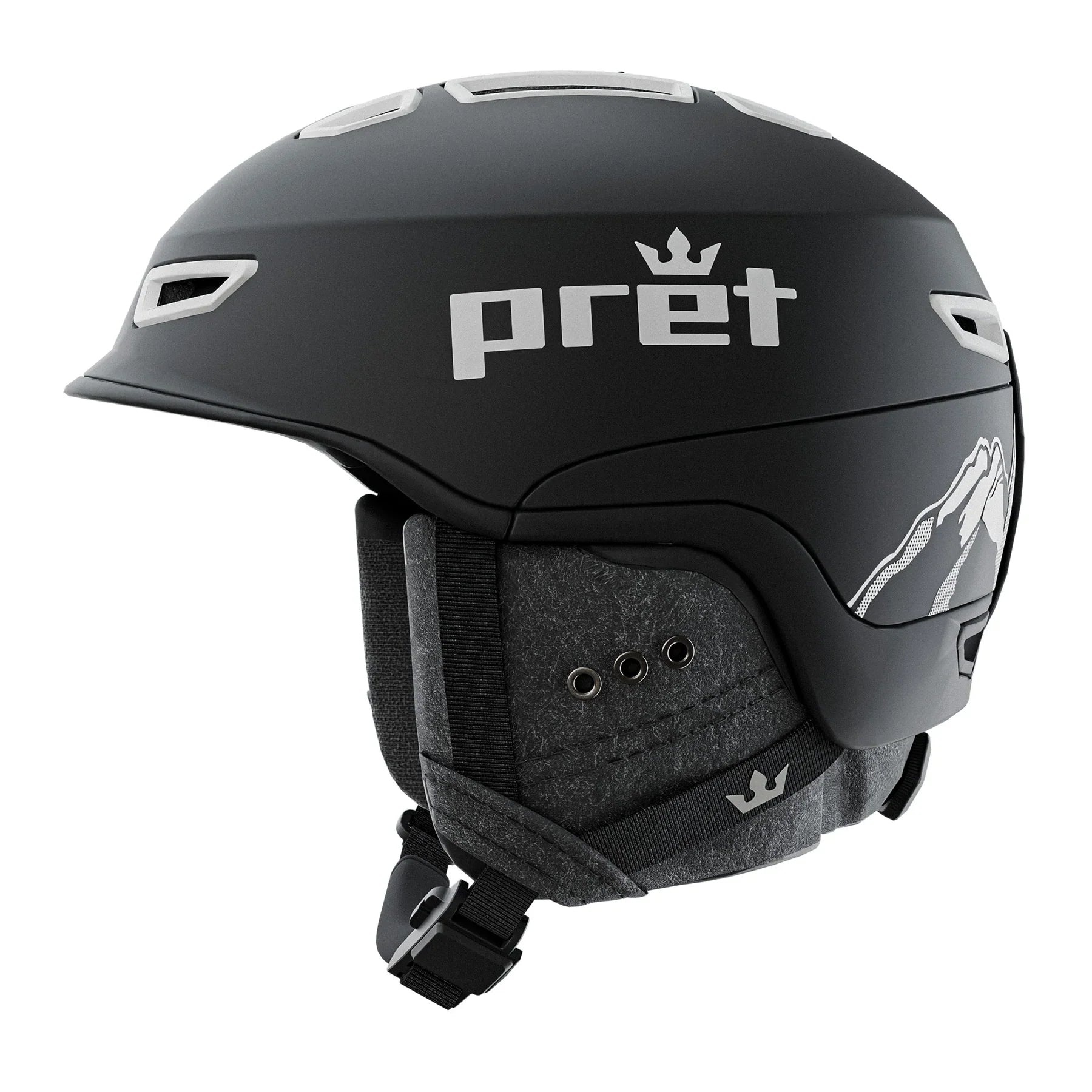 Pret Fury Helmet Teton Black M Pret Fury Helmet Teton Black M