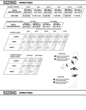 Pro-Tec Street Gear 3-Pack Pad Set - 2025