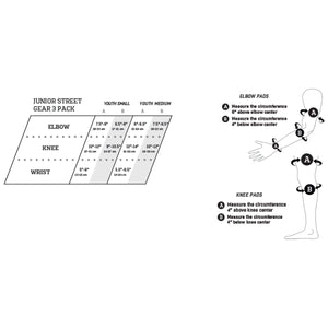 Pro-Tec Street Gear 3-Pack Pads - 2025
