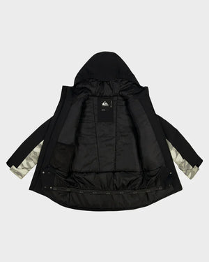 Quiksilver Double Black Snow Jacket - Boys