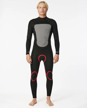 Rip Curl Omega 4/3 Back Zip Wetsuit - Men's