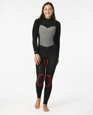 Rip Curl Omega 4/3 Back Zip Wetsuit - Women's
