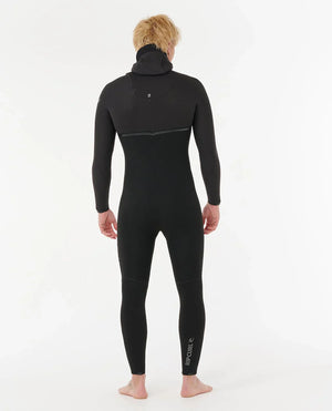 Rip Curl E-Bomb 4/3 Zip Free Hooded Wetsuit - Men's