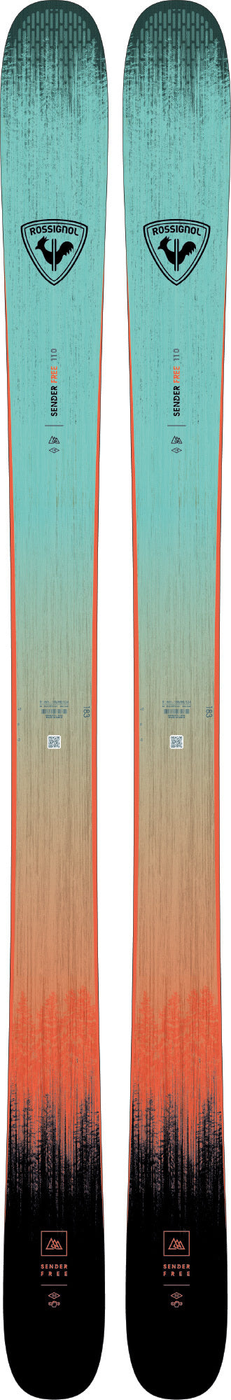 Rossignol Sender Free 110 Skis - Men's - 2026