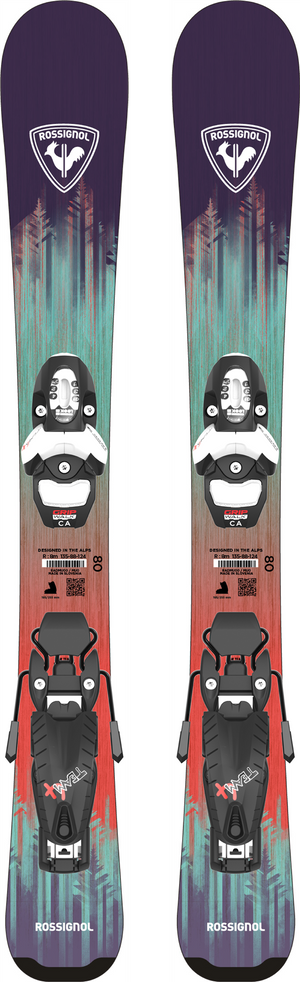 Rossignol Sender Kid Skis + Team 4 Bindings - 2027 - Toddler