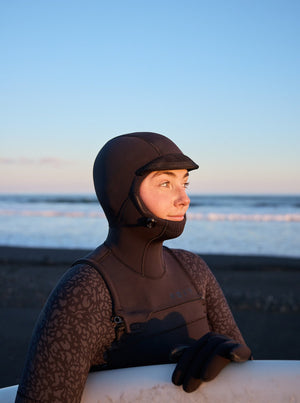 Roxy 5/4mm Swell Natural Hooded Winter Wetsuit - Women's