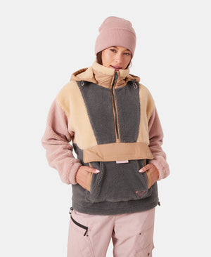 Roxy Rita Half Zip Sherpa Anorak - Women's
