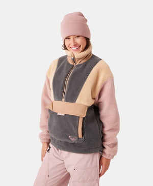 Roxy Rita Half Zip Sherpa Anorak - Women's
